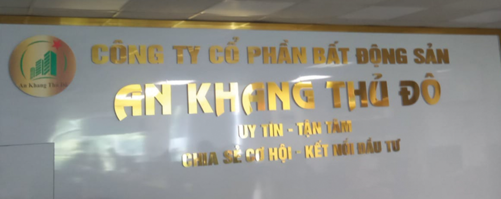 Địa chỉ văn phòng giao dịch BĐS tại Hà Nội An Khang Thủ Đô
 